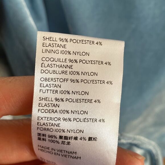 Urban Outfitters Genivieve Blue Velvet Corset Mini Dress Size Large - Picture 11 of 14